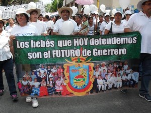 Los bebes que hoy defendemos son el futuro de México