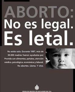aborto letal